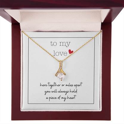 To My Love Tiny Heart | Alluring Beauty Necklace