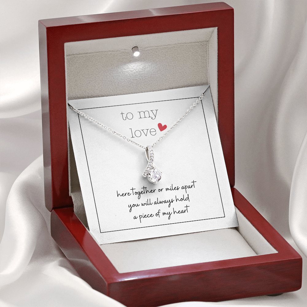 To My Love Tiny Heart | Alluring Beauty Necklace