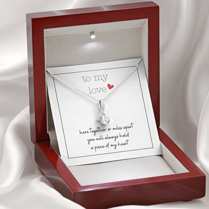 To My Love Tiny Heart | Alluring Beauty Necklace