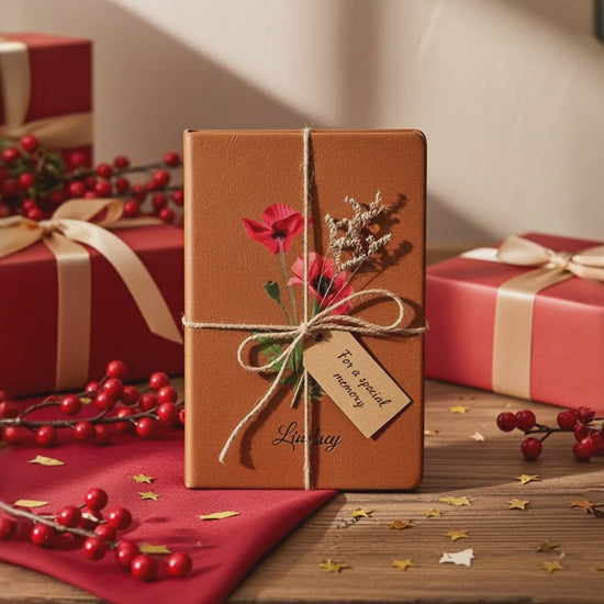 Birth Flower Personalized Graphic Journal