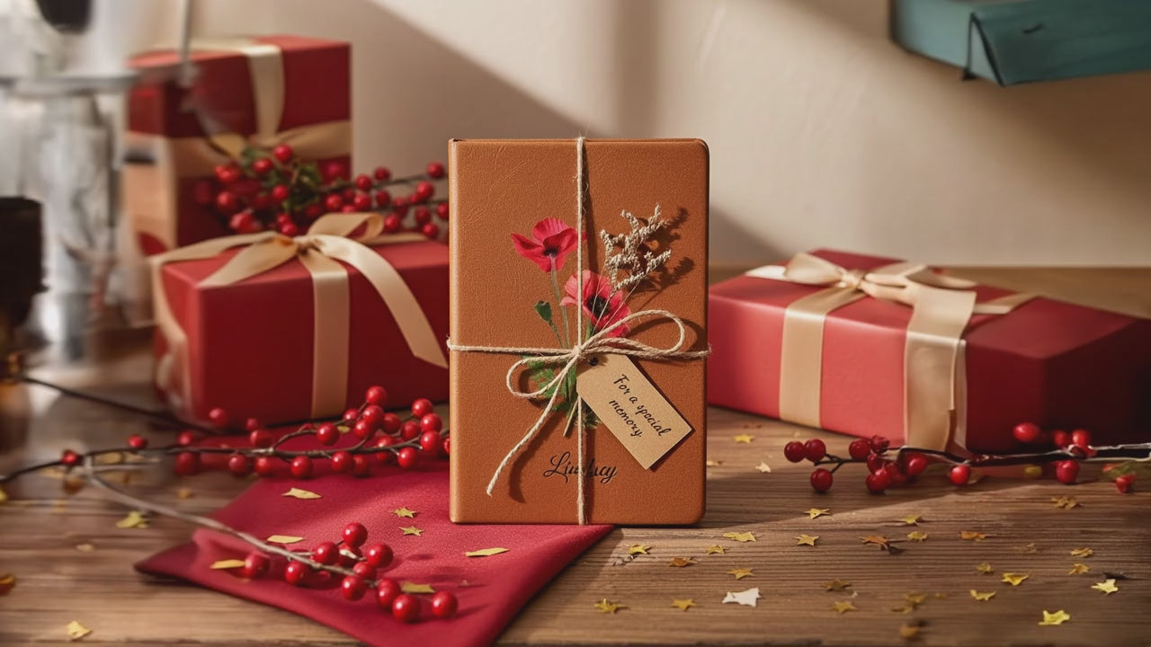 Birth Flower Personalized Graphic Journal