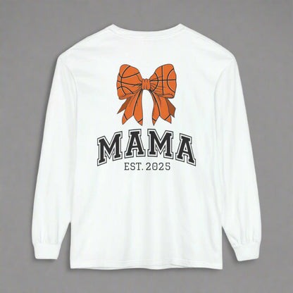 sports mama bow t-shirt
