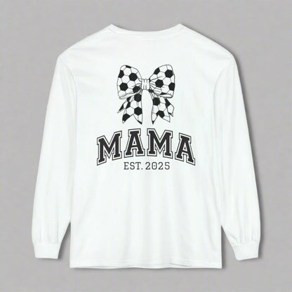sports mama bow t-shirt